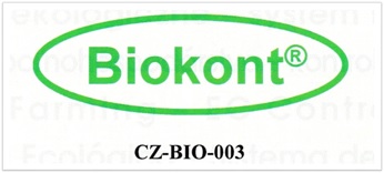 Biokont - CZ-BIO-003